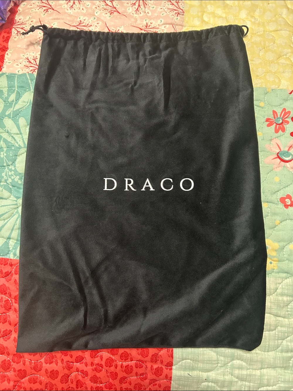 DRACO Black Drawstring Dust Bag only